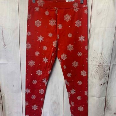 Style & Co Women's Size S Red Holiday Leggings Mid Rise NWT